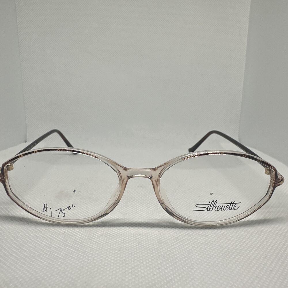 Silhouette SPX1875 SPX 1875 6053 Eyeglasses Frames Beige 53-16-135 Womens New